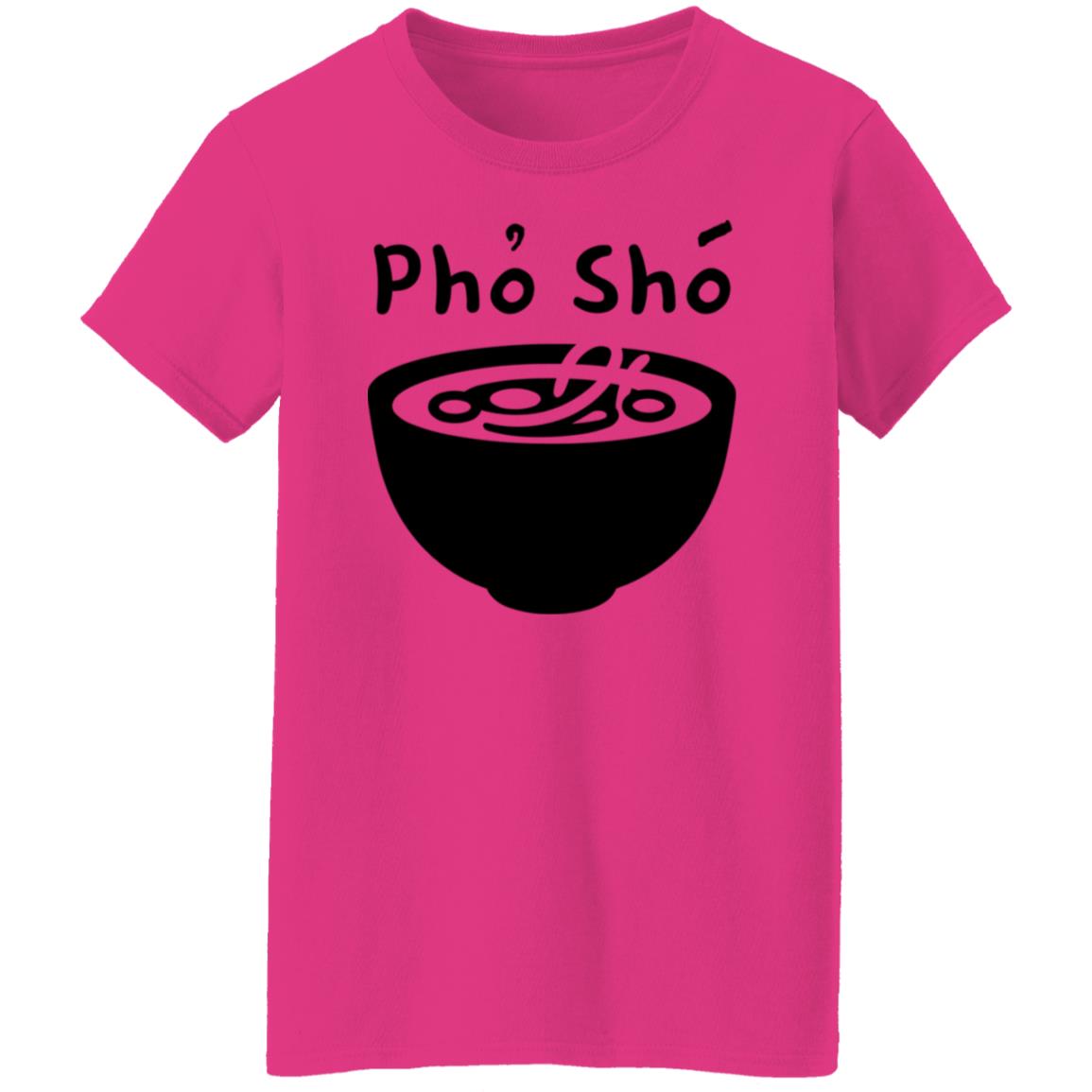 Pho Sho, Funny Graphic Tee, Cute Asian Food T-Shirt, Gifts for a Friend