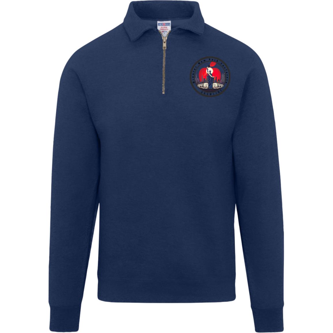 4528 Jerzees Mens Fleece Quarter Zip Pullover