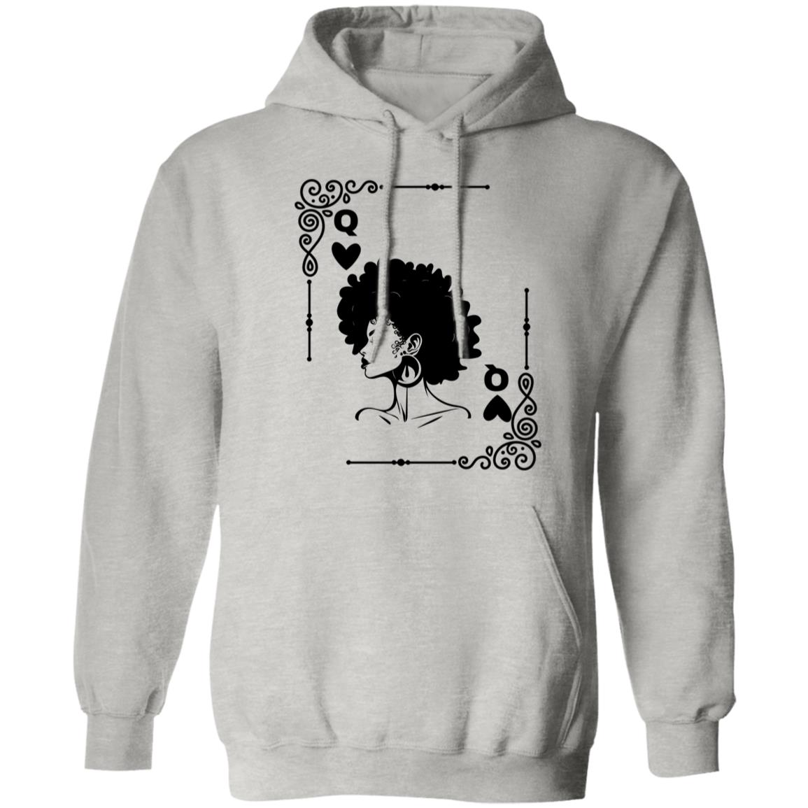 Black Queens of Hearts, Black History Month themes Pullover Hoodie