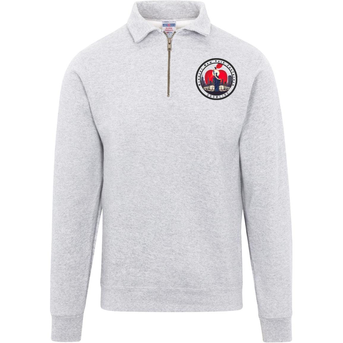 4528 Jerzees Mens Fleece Quarter Zip Pullover