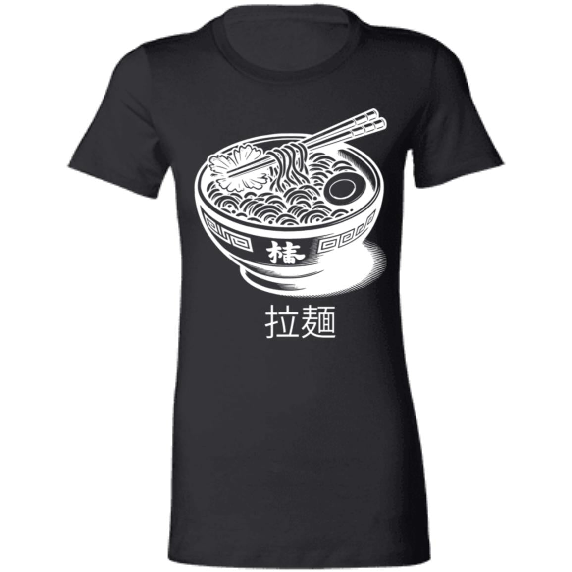 Ramen Bowl T-Shirt, Cute Asian Food Graphic Tee, Gift for Friend