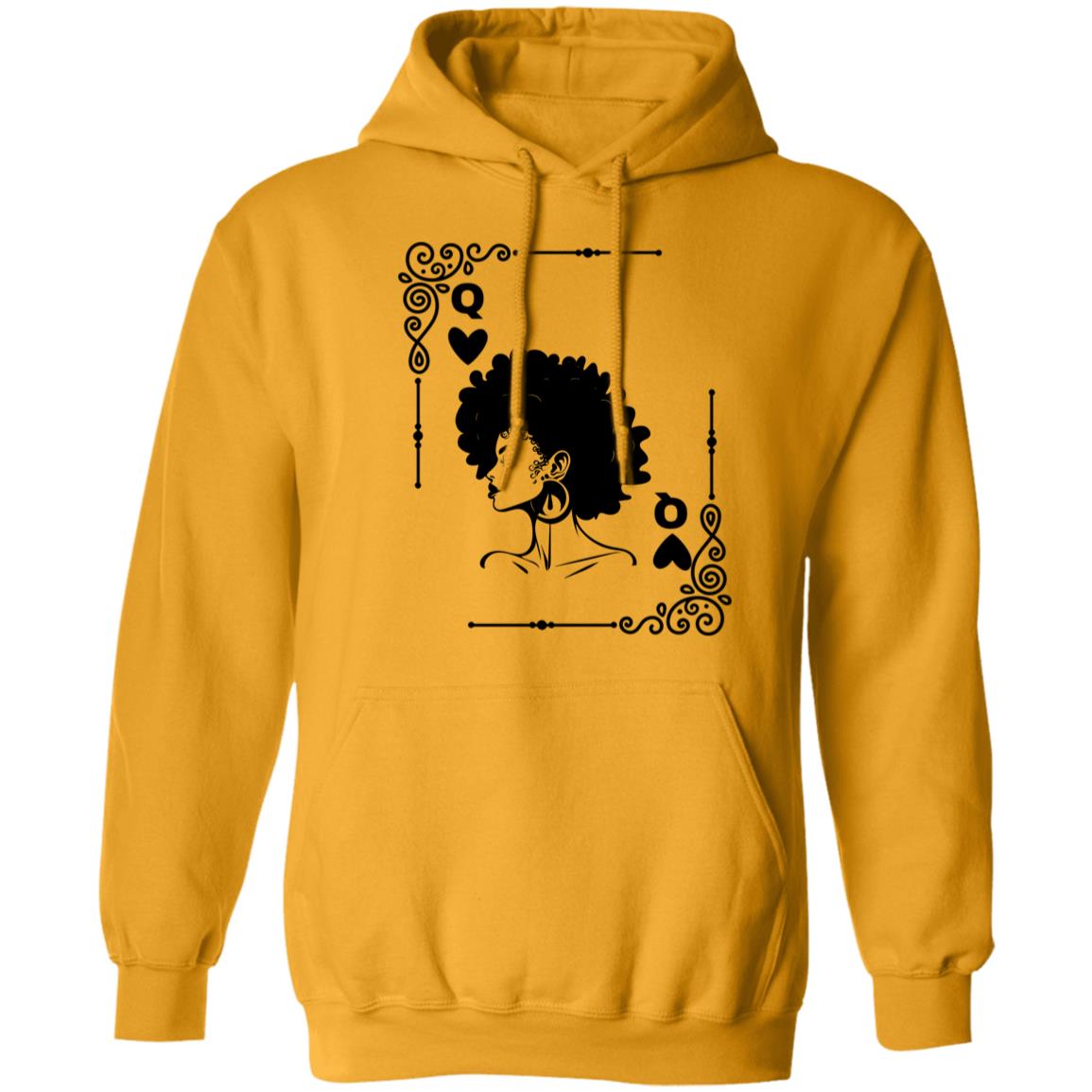 Black Queens of Hearts, Black History Month themes Pullover Hoodie