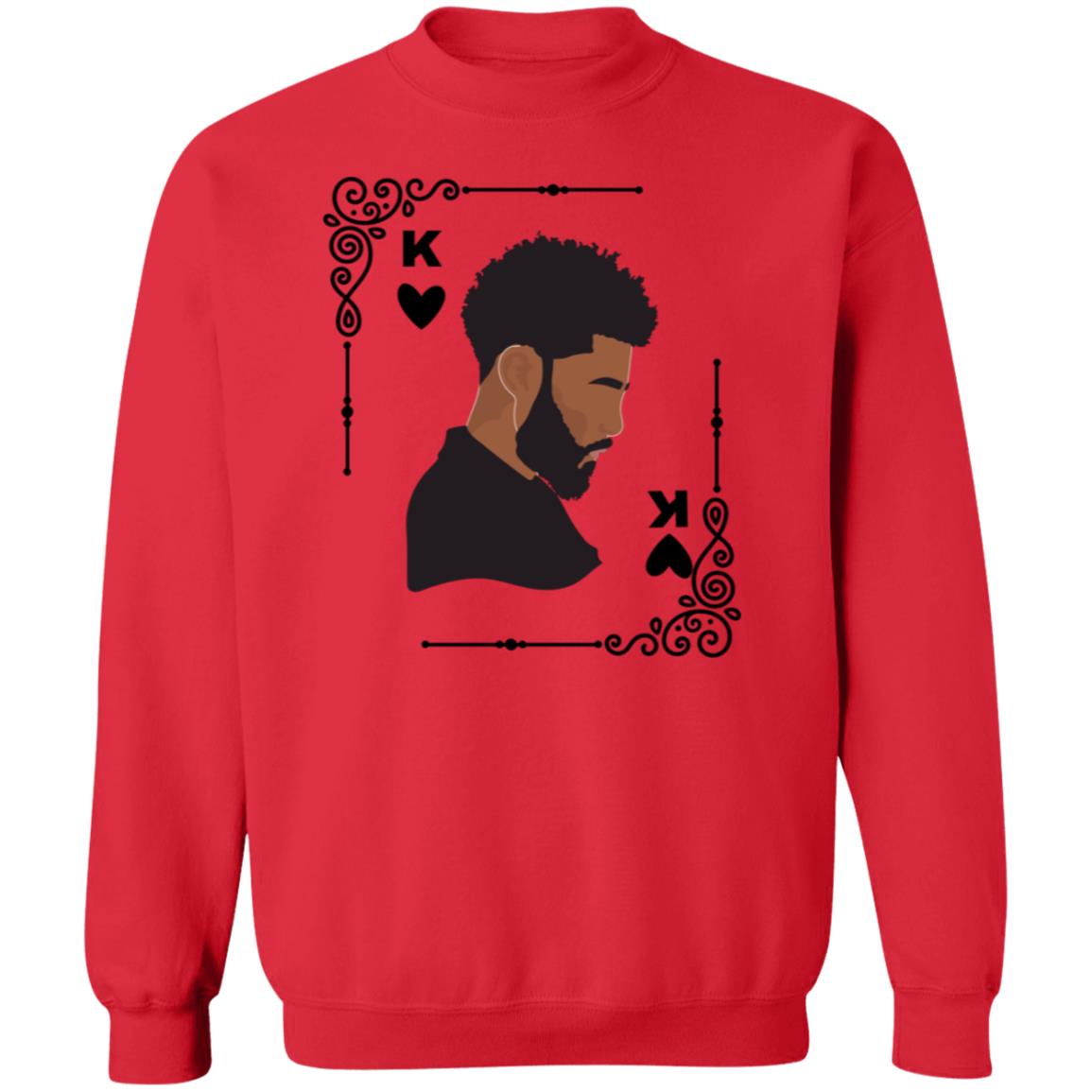 Black History Month King of hearts Sweatshirt