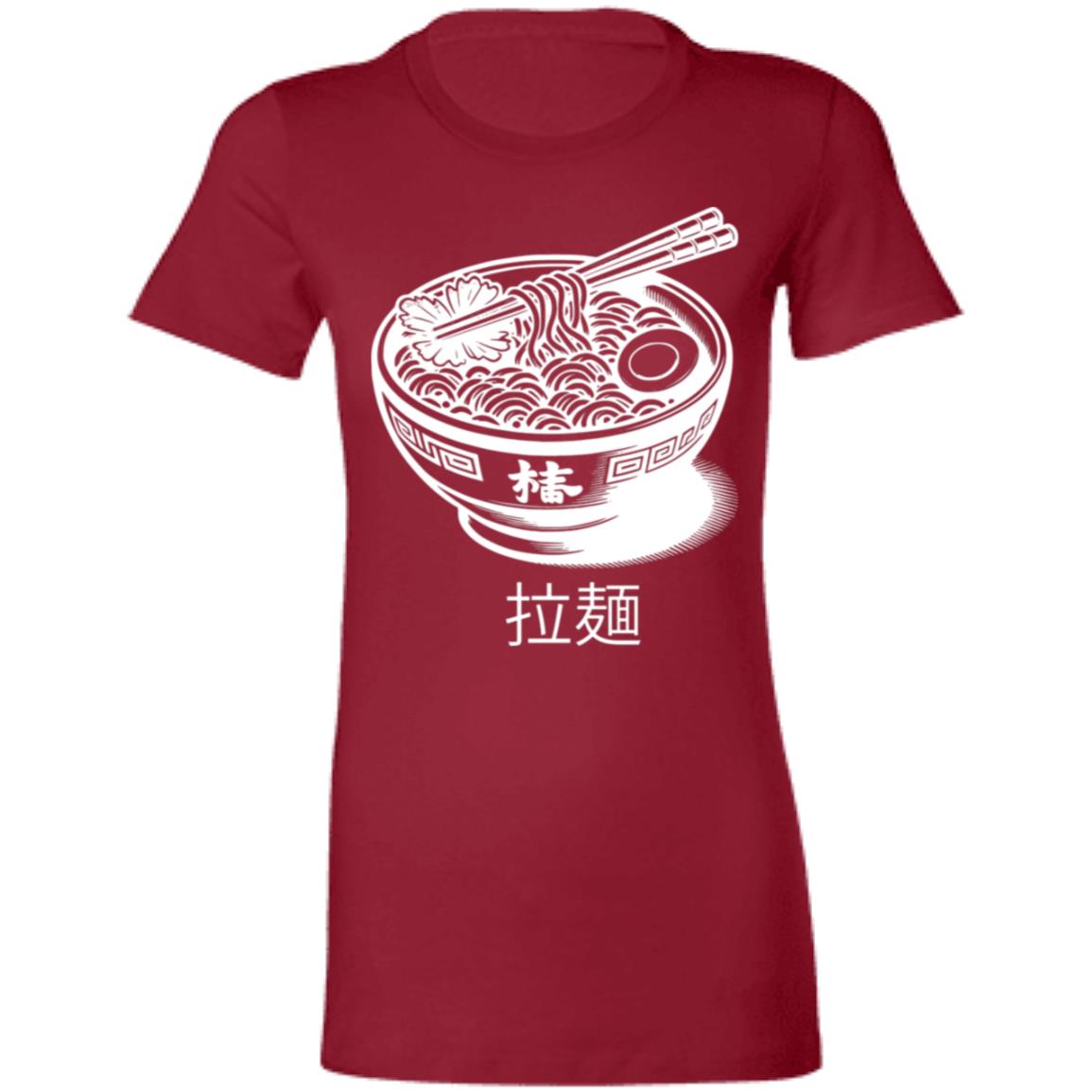 Ramen Bowl T-Shirt, Cute Asian Food Graphic Tee, Gift for Friend