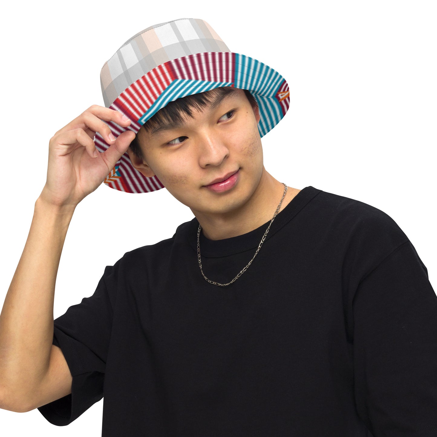 Reversible bucket hat