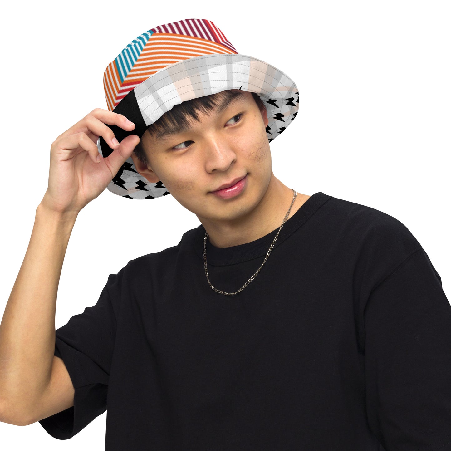 Reversible bucket hat