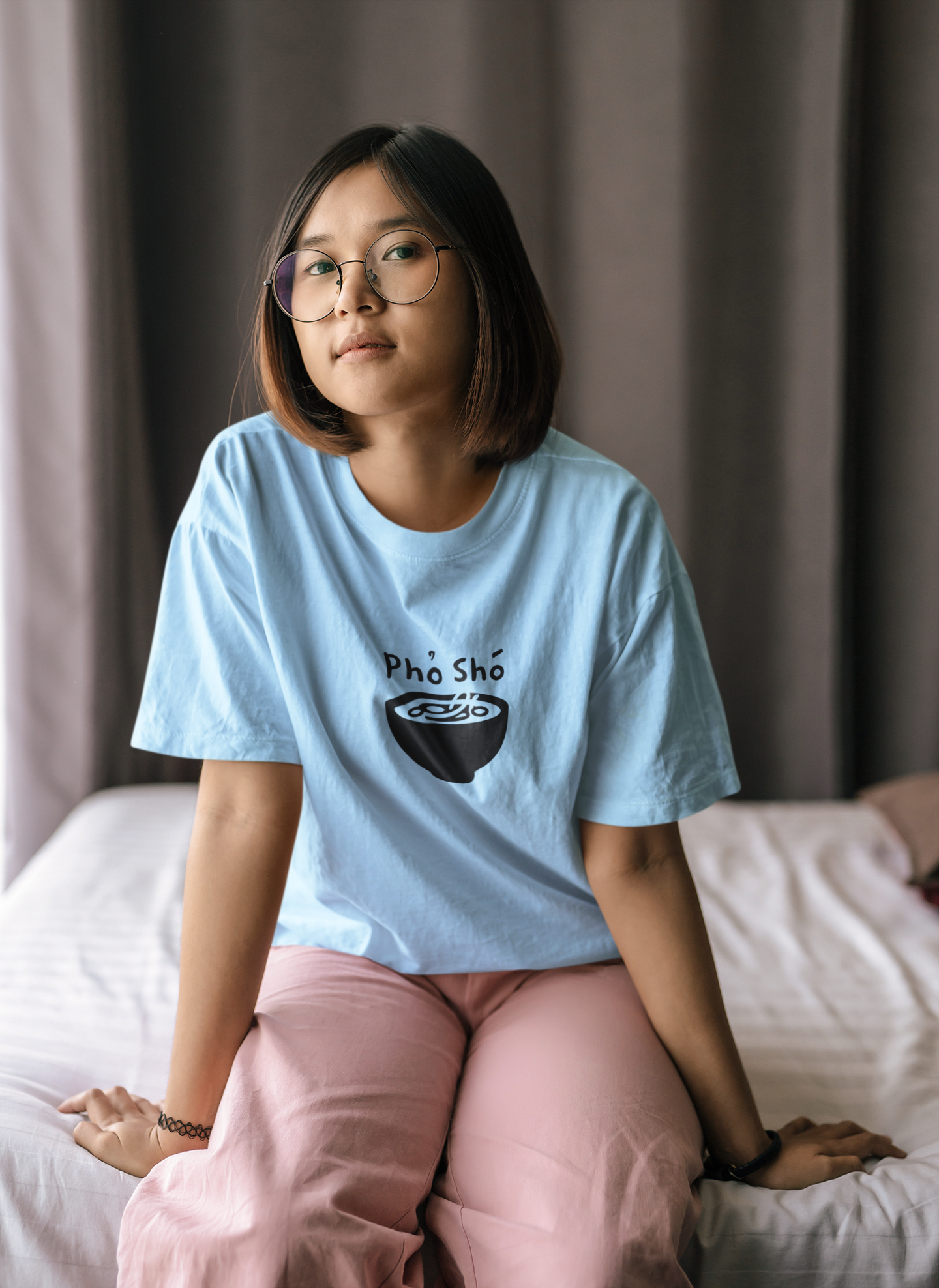 Pho Sho, Funny Graphic Tee, Cute Asian Food T-Shirt, Gifts for a Friend