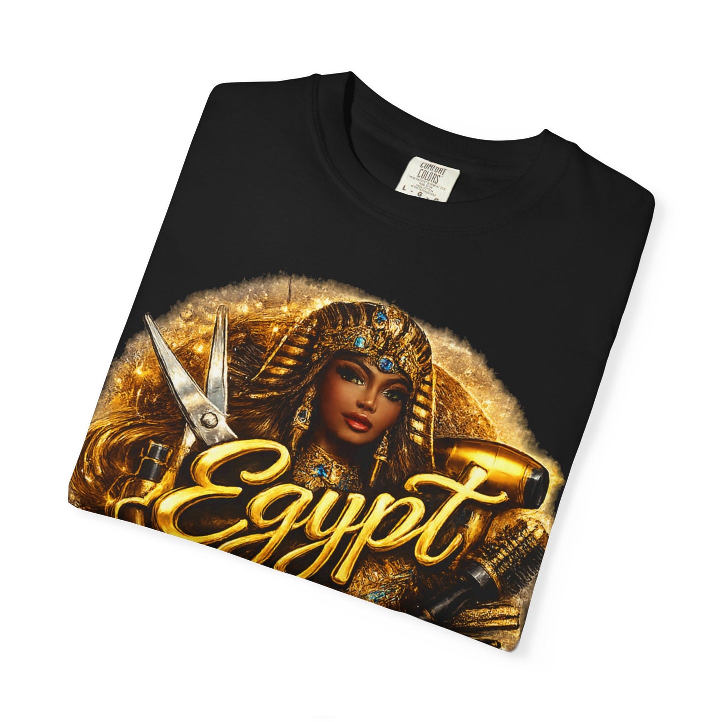 Egyptian Queen T-Shirt — Golden Pharaoh Design