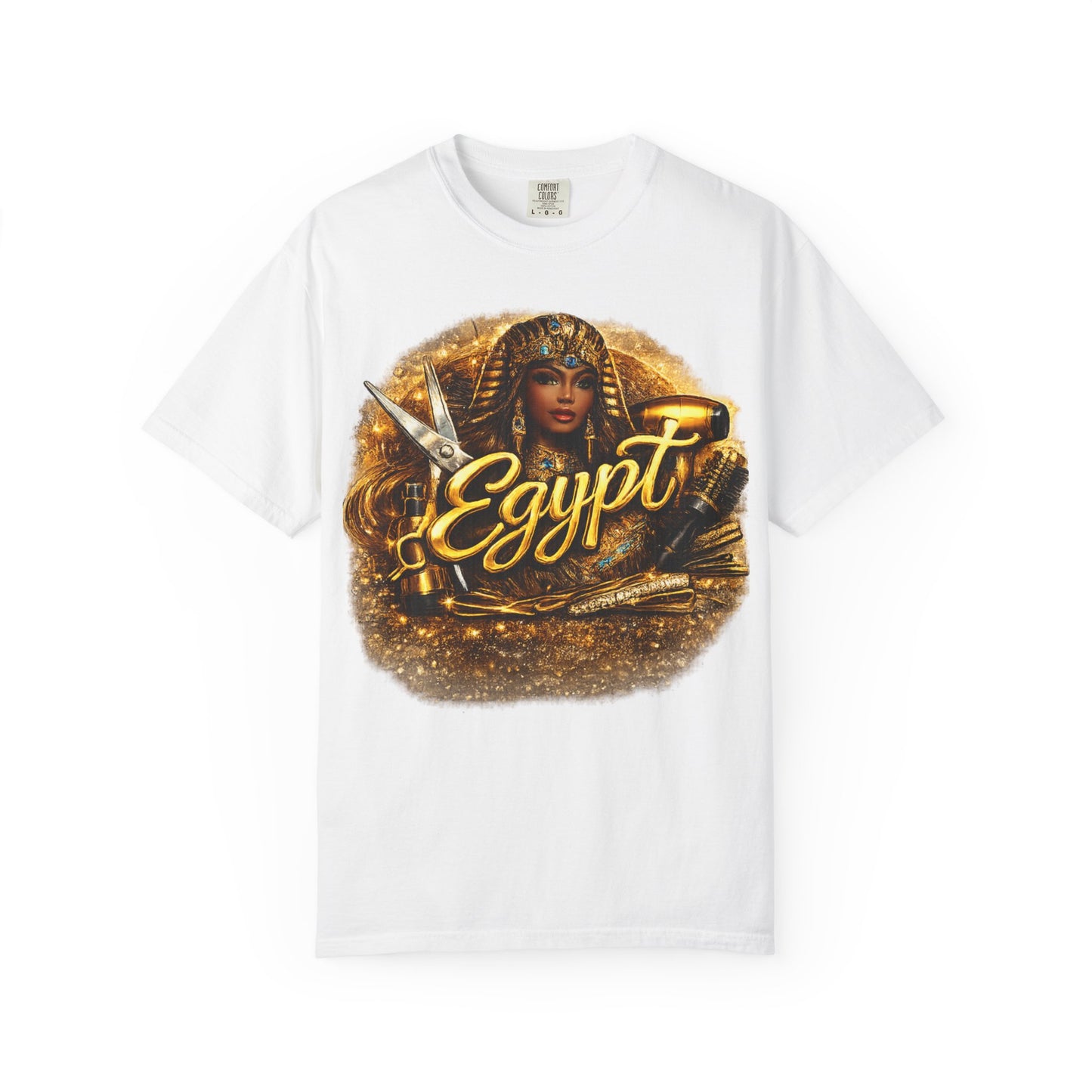 Egyptian Queen T-Shirt — Golden Pharaoh Design
