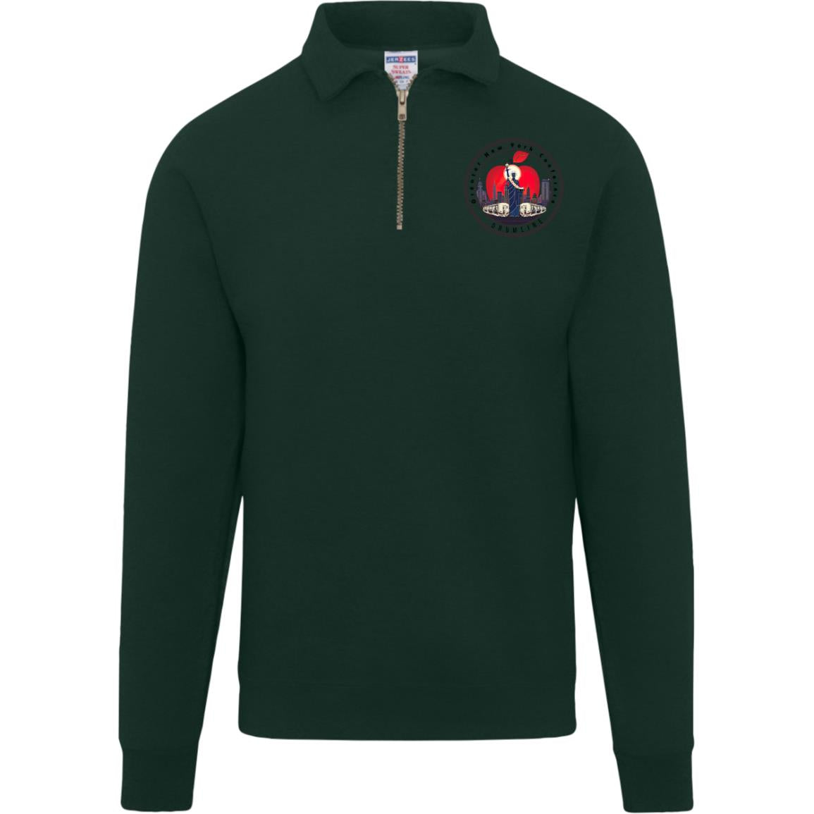 4528 Jerzees Mens Fleece Quarter Zip Pullover